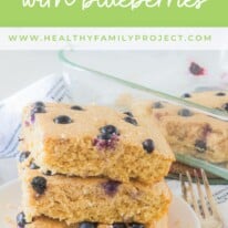 Baked Oatmeal with Blueberries