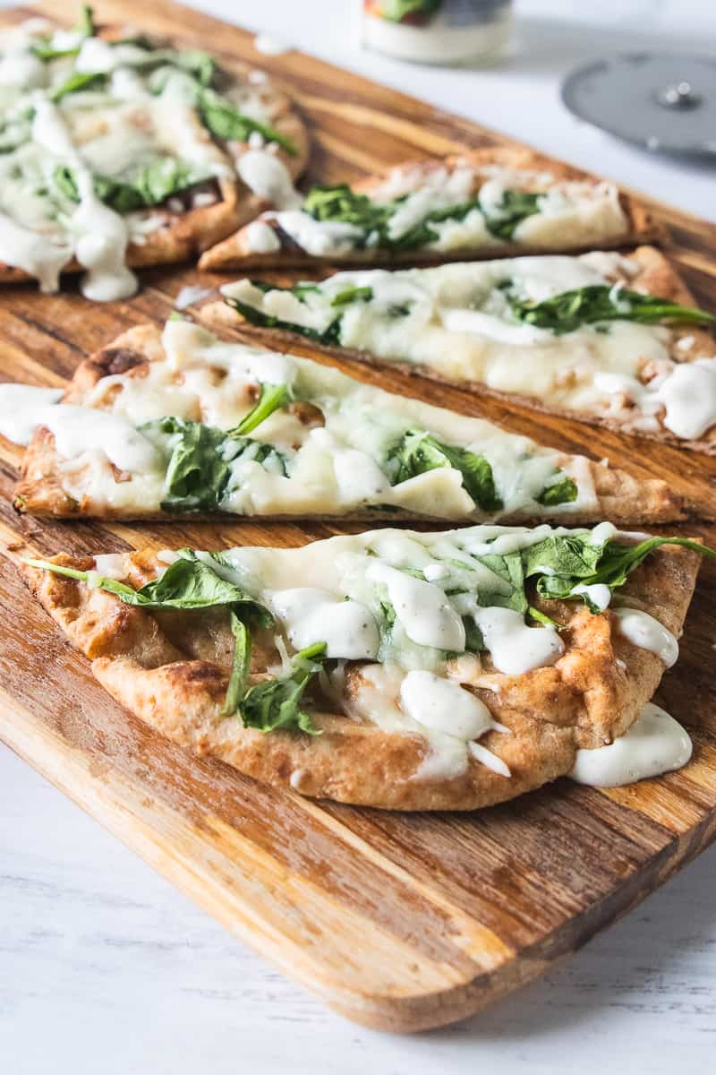 Tasty Spinach Flatbread