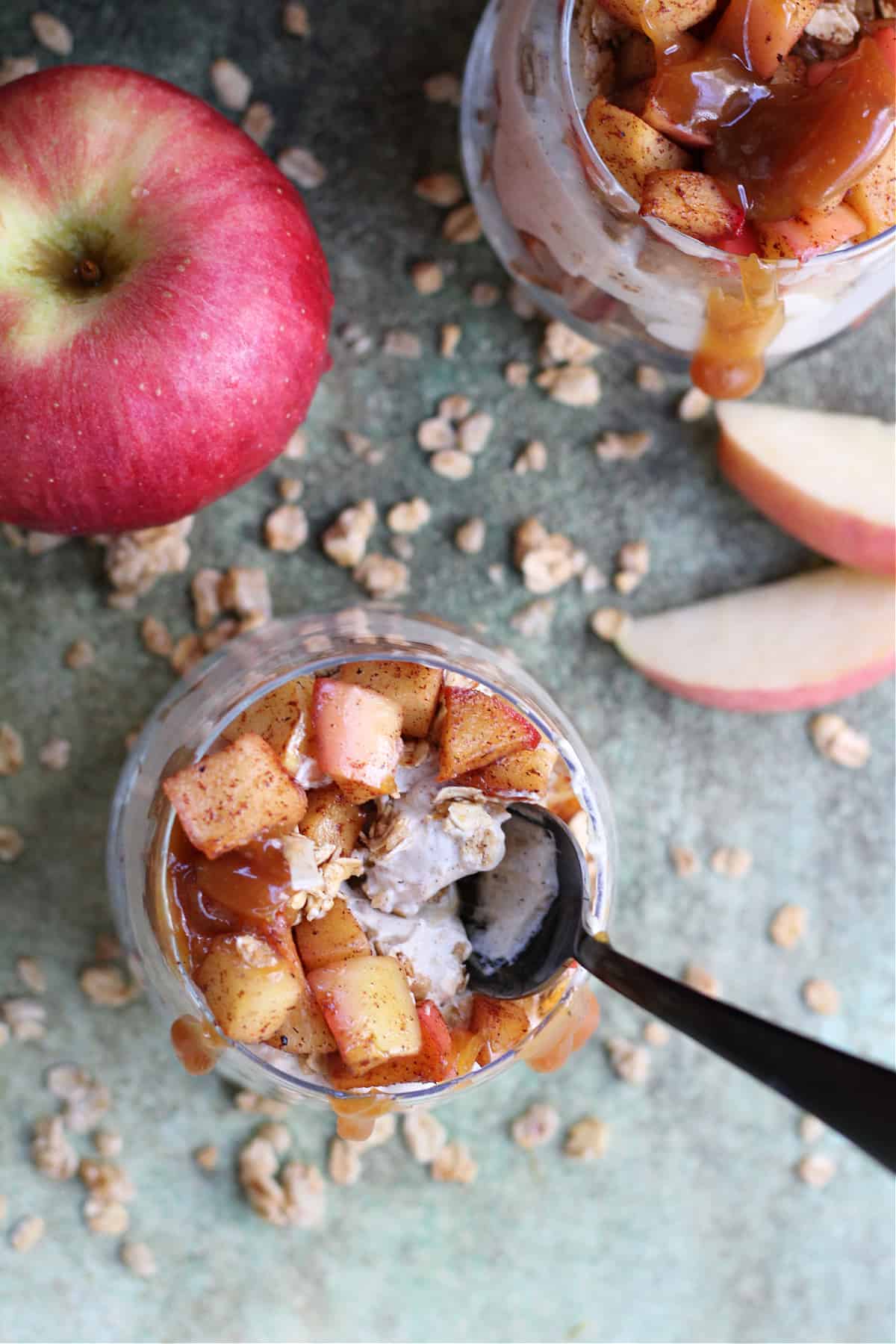 Best Caramel Apple Trifle