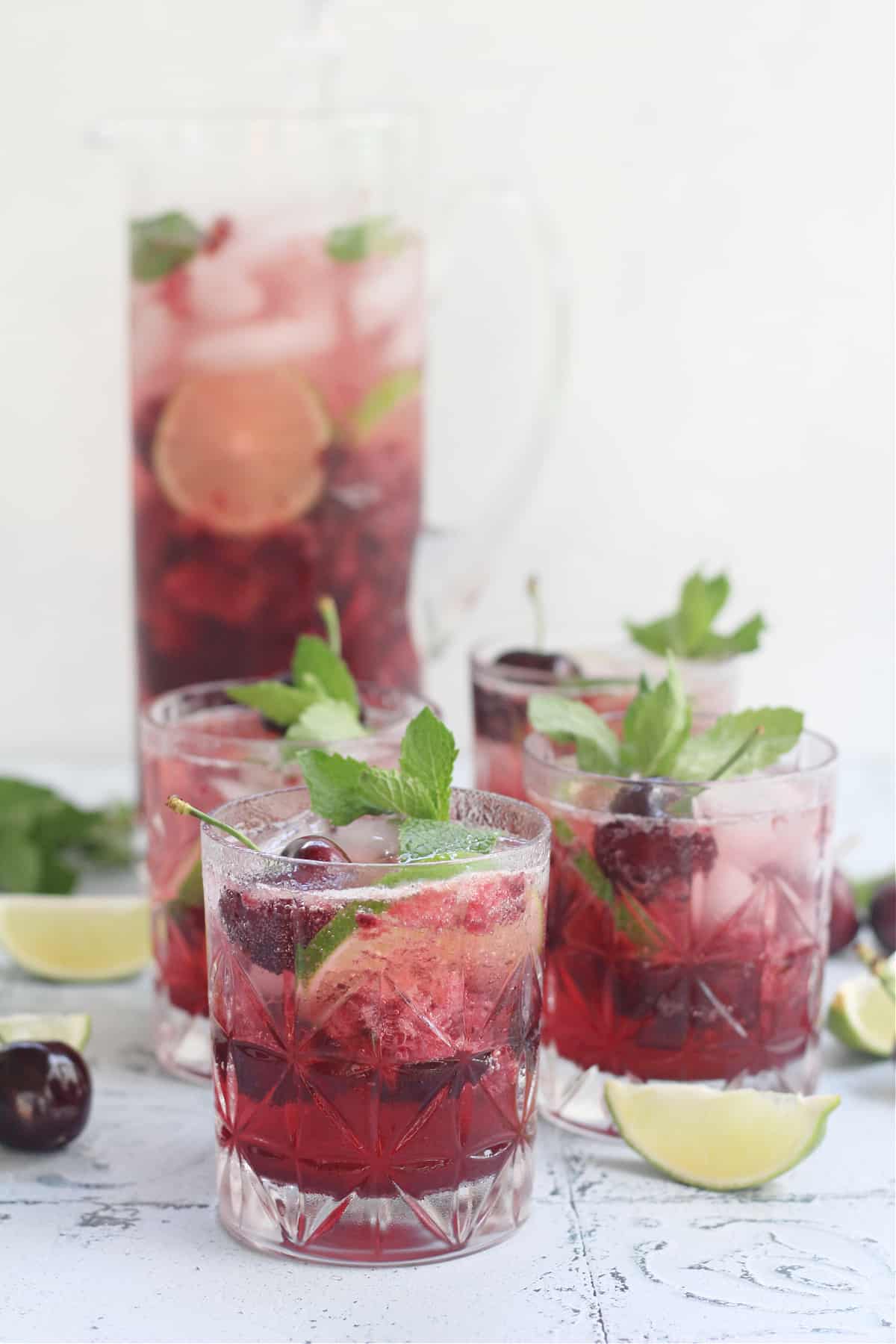 Cherry Mojito Mocktail