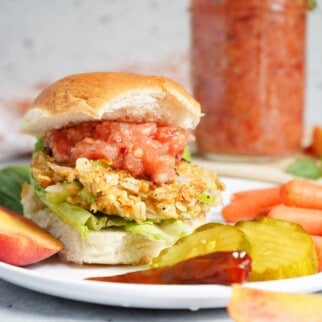 Oat Based Homemade Vegetable Burgers