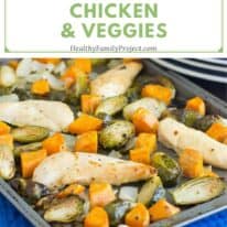 honey mustard chicken sheet pan pin