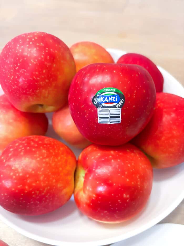 Organic Red Apples, Kanzi Apples