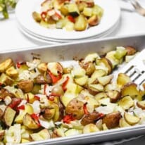 Easy Oven Roasted Breakfast Potatoes