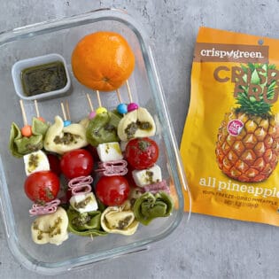 Pesto Antipasti Tortellini Skewers