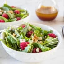 Raspberry Walnut Salad