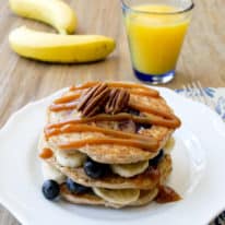 Blueberry Banana Pancakes