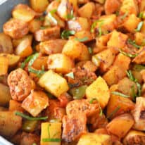 Plant Based Sausage & Potato Skillet