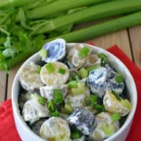 Red, White & Blue Potato Salad