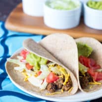 Turkey & Mushroom Tacos